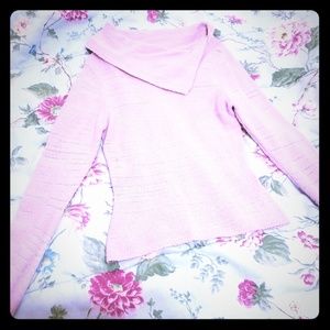 Pink turtleneck